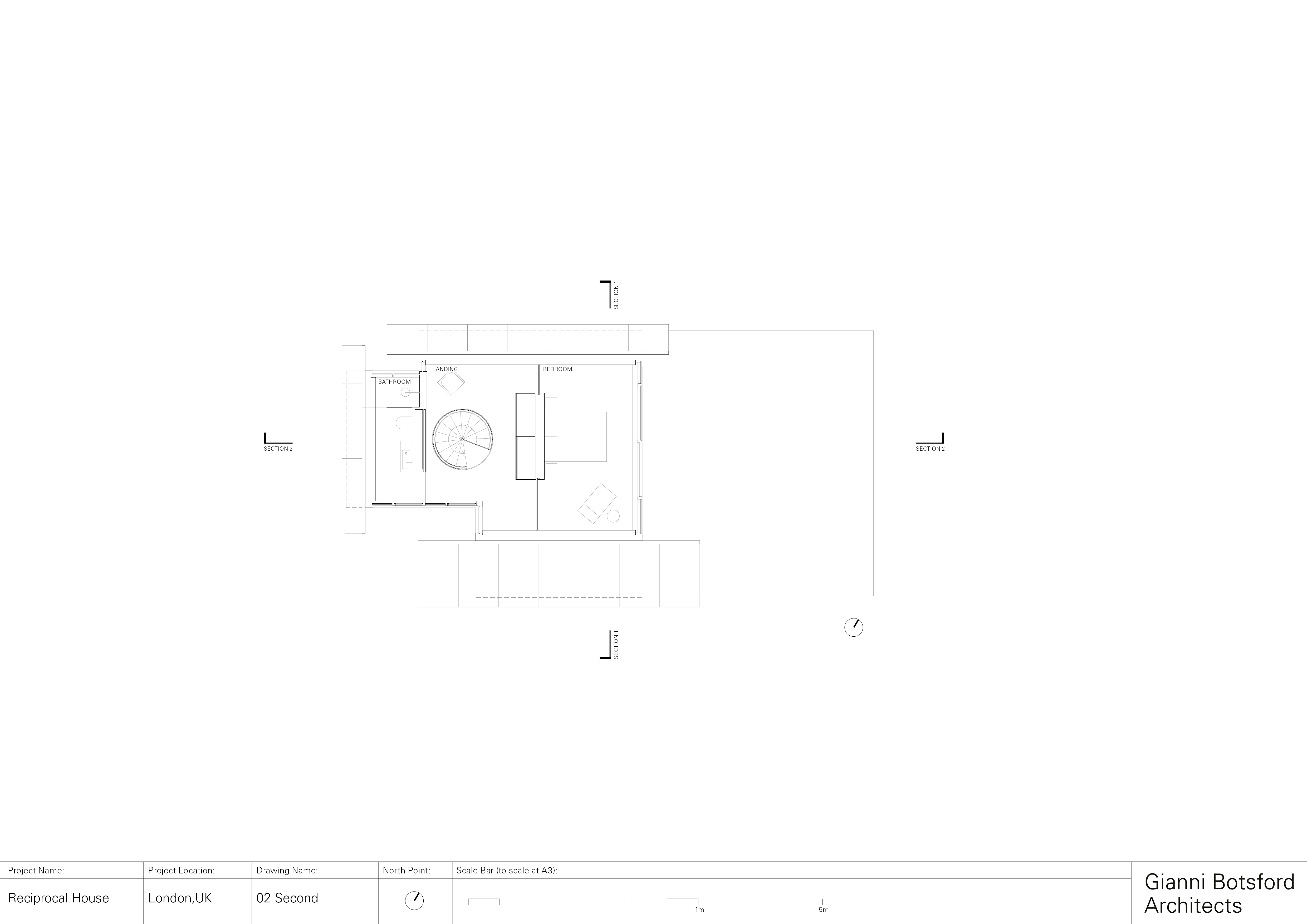 
 Reciprocal House by Gianni Botsford Architects